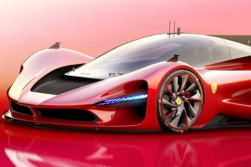 Mutatunk egy lélegzetelállító Ferrarit – készülőben a LaFerrari utódja