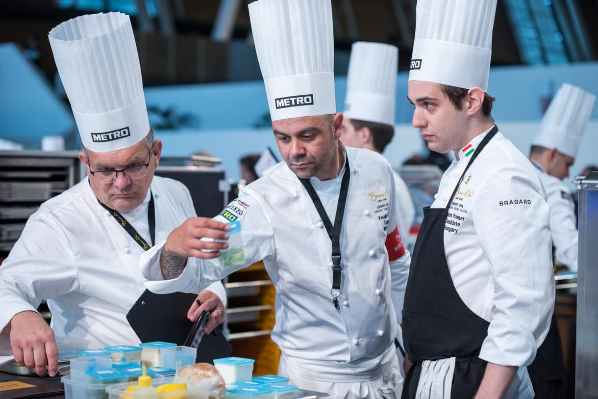 Elrajtolt és célba is ért a magyar csapat a Bocuse d'Or európai válogatóján