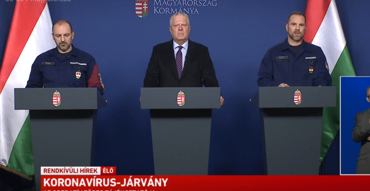 Operatív Törzs: folynak a gyógyszerkísérletek, a rokonlátogatás szabálysértés lehet