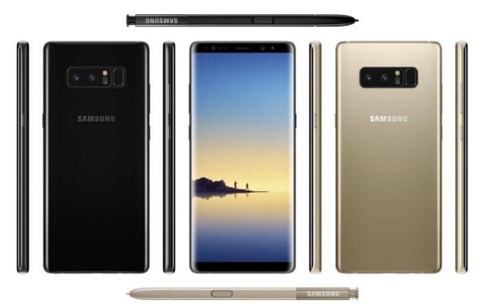 Meglepően sok színben jelenhet meg a Galaxy Note 8