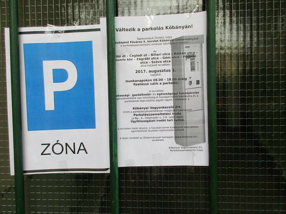 Parkolás: még nagyobb lehet a fizetős zóna Óbudán, és árat is emelnének