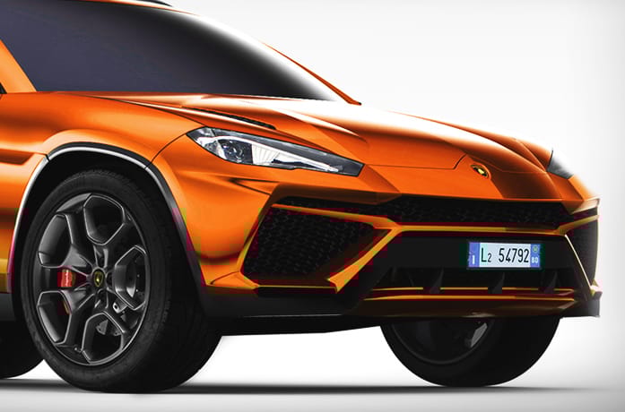 Teljes pompájában a 650 lóerős Lamborghini sportterepjáró