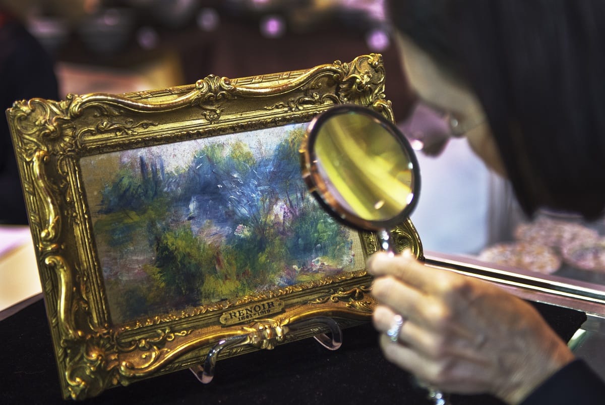 Mesterséges intelligencia állapította meg egy Renoir-kép valódiságát