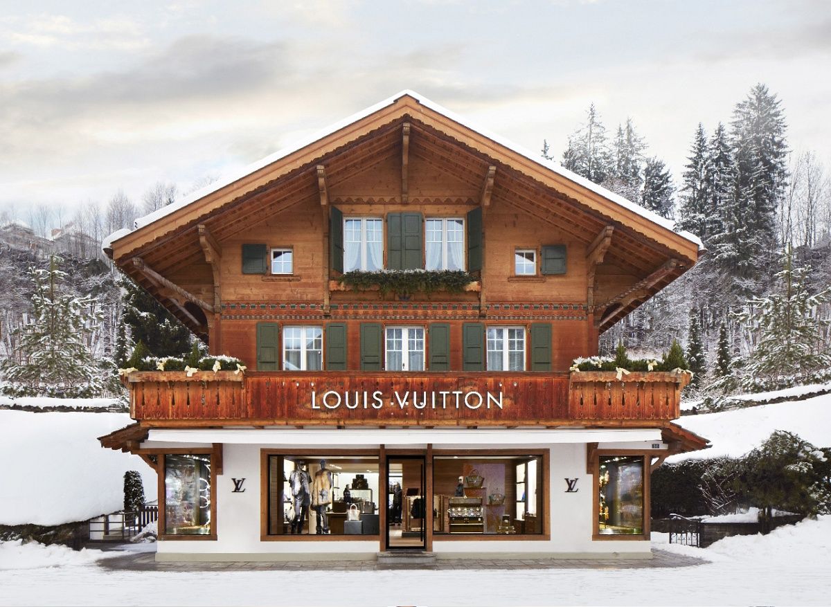 A síelőket is behálózza a Louis Vuitton