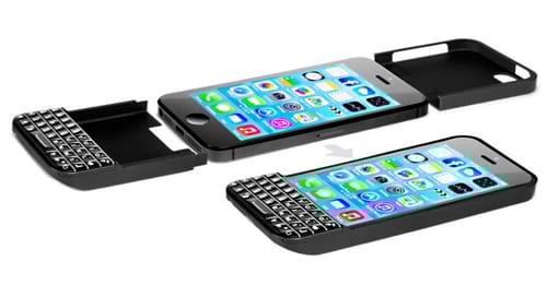 BlackBerry billentyűzet rendelhető az iPhone-okra