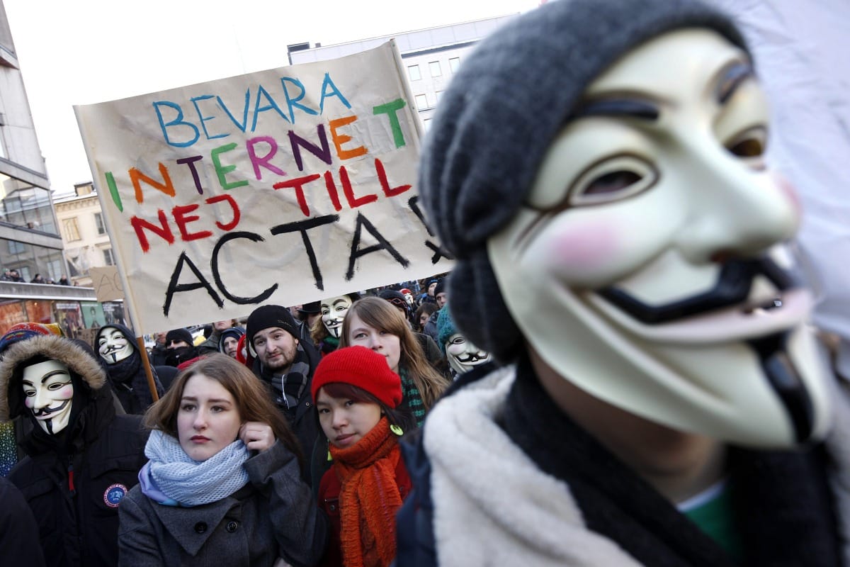 Szombaton négytől tüntetnek a magyarok az ACTA ellen