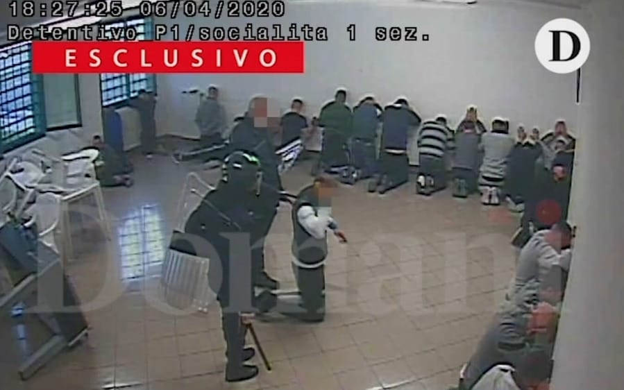 Brutális bántalmazásokról készült felvételek szivárogtak ki egy olasz börtönből