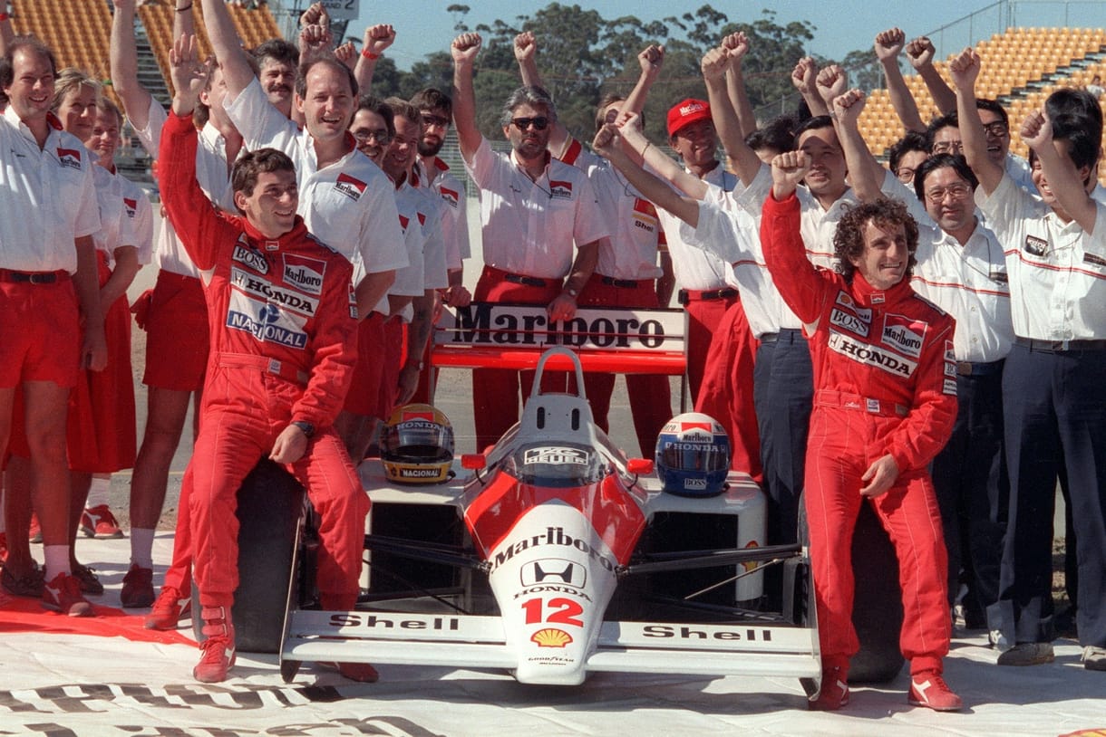Alain Prost a HVG-nek: 