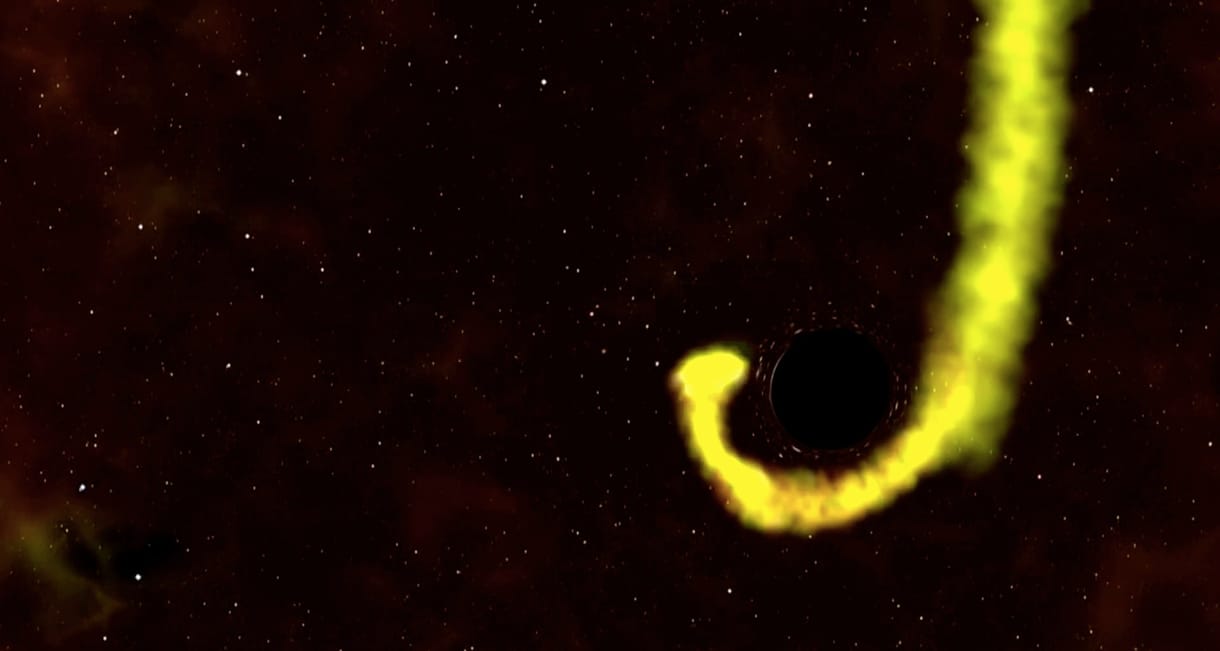 Ízekre tépett egy csillagot egy fekete lyuk – a NASA pedig 