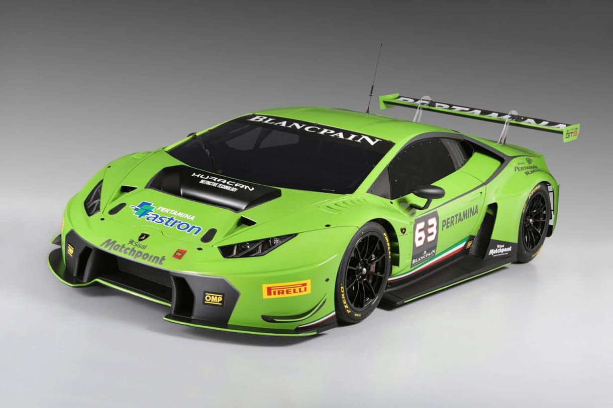 Íme, a Lamborghini vadiúj versenyautója