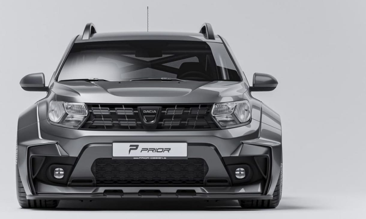Sportkocsikat megszégyenítő külsőt kapott a Dacia Duster