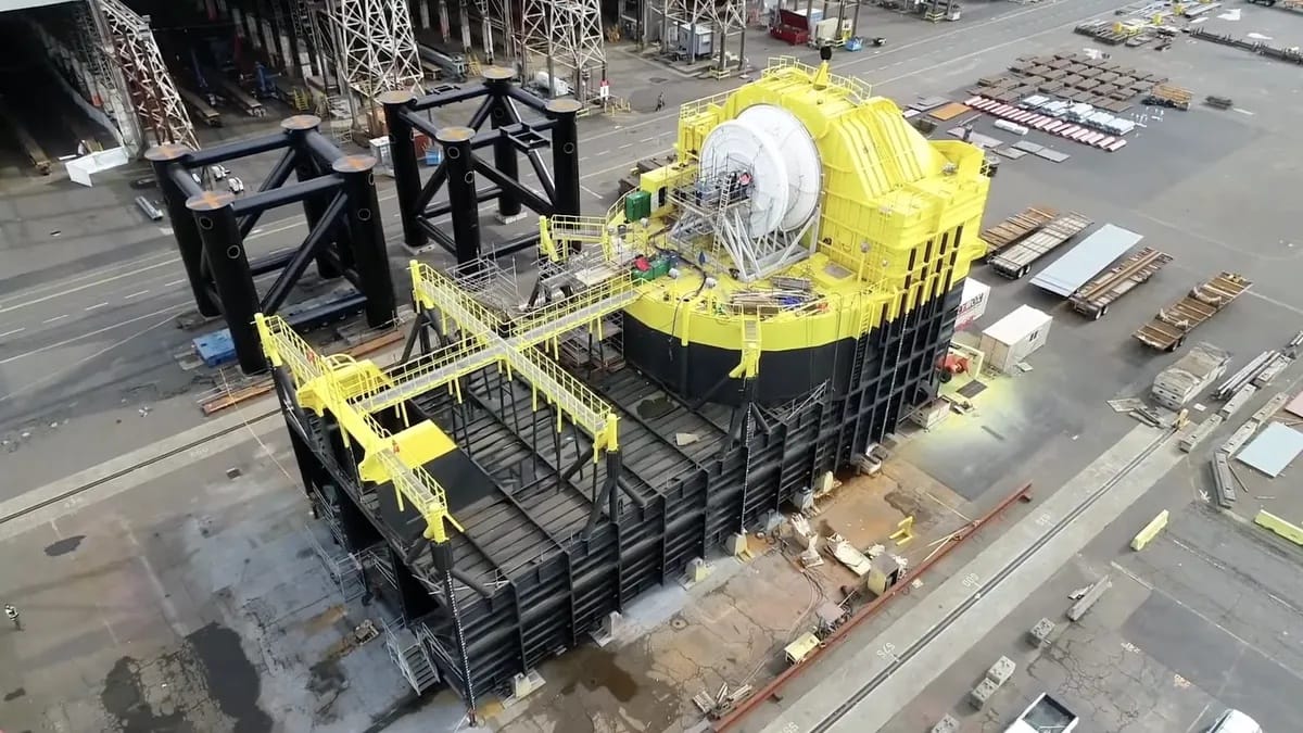 Bekapcsolják a világ legnagyobb tengeri erőművét, 1 MW energiát fog termelni