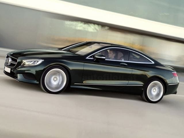 Itt az első gyári kép a Mercedes új luxuskupéjáról