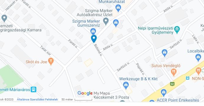 Villanyoszlopnak ütközött és meghalt egy férfi Kecskeméten