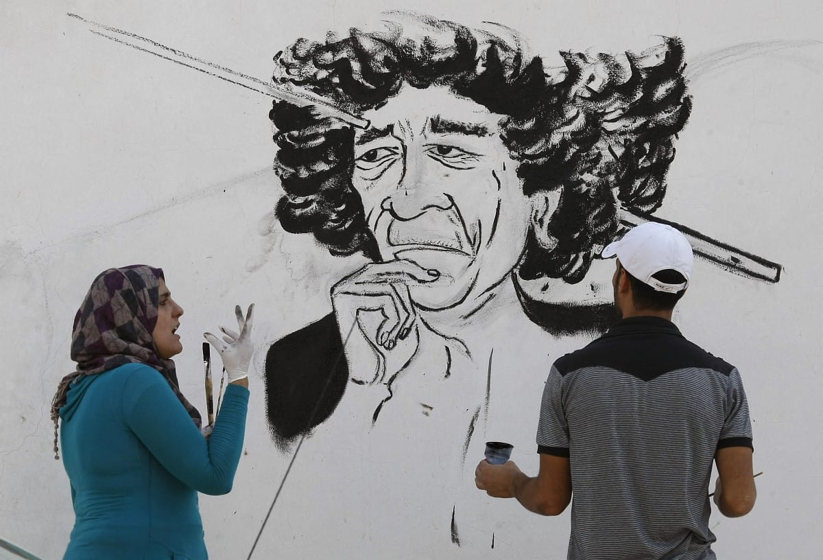 Mégis szabadlábon Kadhafi fia