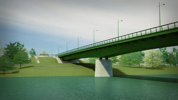 Vásárosnaménynál lesz lesz az új Tisza-híd. Képekkel!