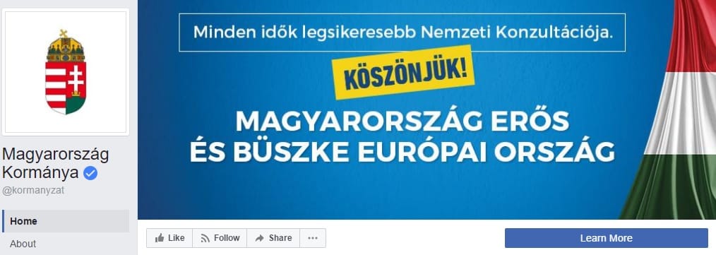 Köszönőkampányt indít a kormány, íme az új üzenet