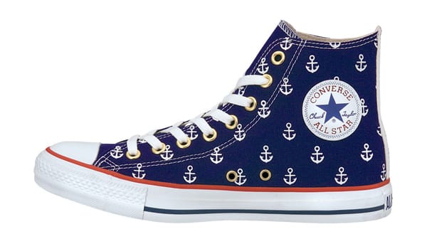 Converse All Star cipő, balatoni vitorlázásokhoz