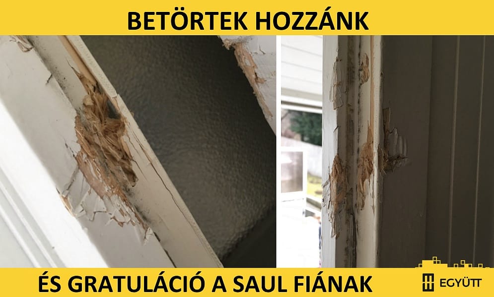 Betörtek Juhász Péterhez, de nem vittek el semmit
