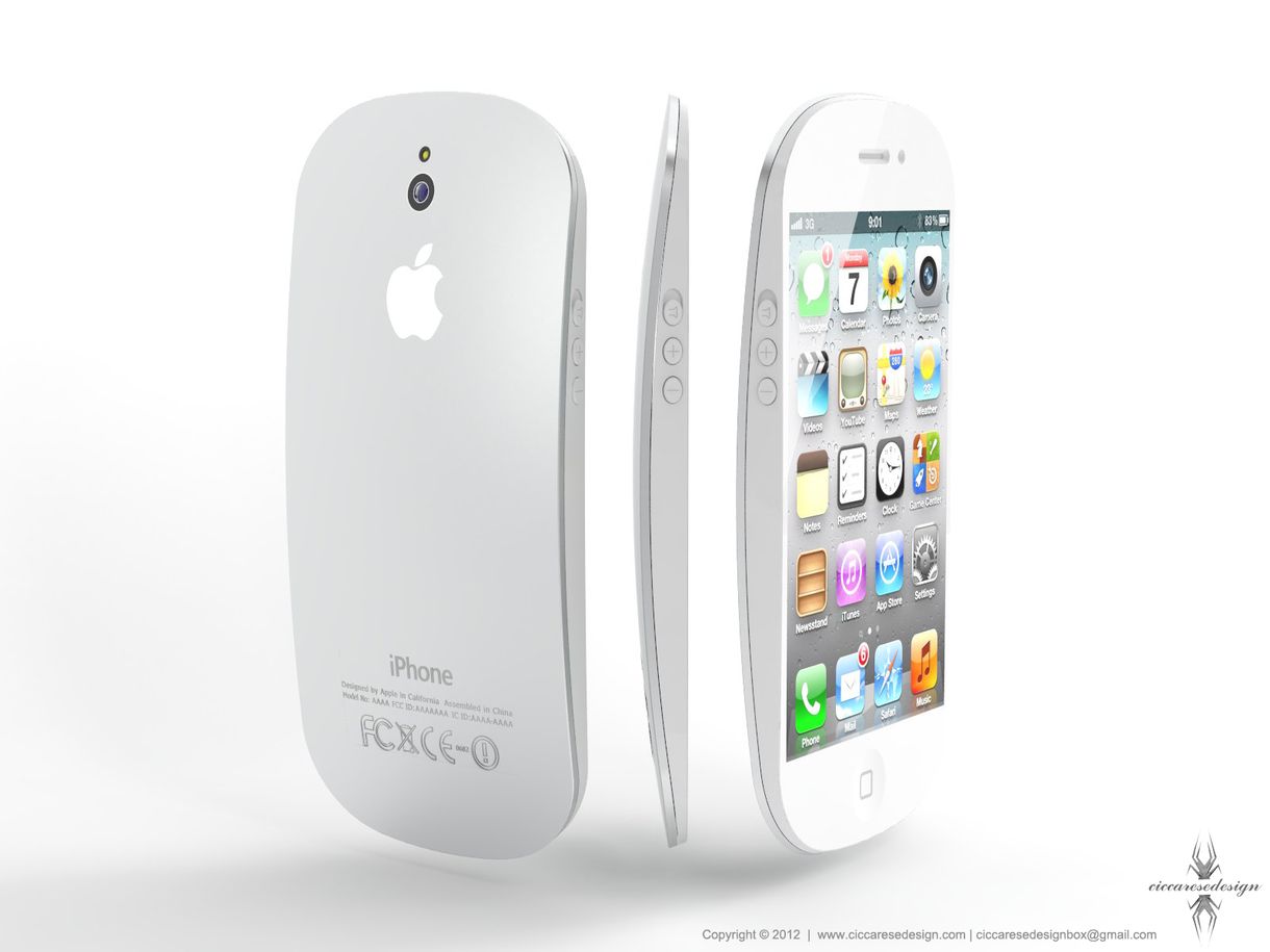 Szokatlan fotók: iPhone 5, domború hátlappal!