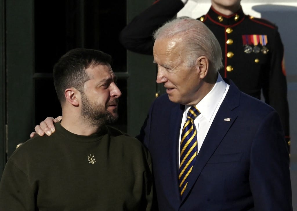 Zelenszkij: Ukrajna mindig hálás lesz Bidennek