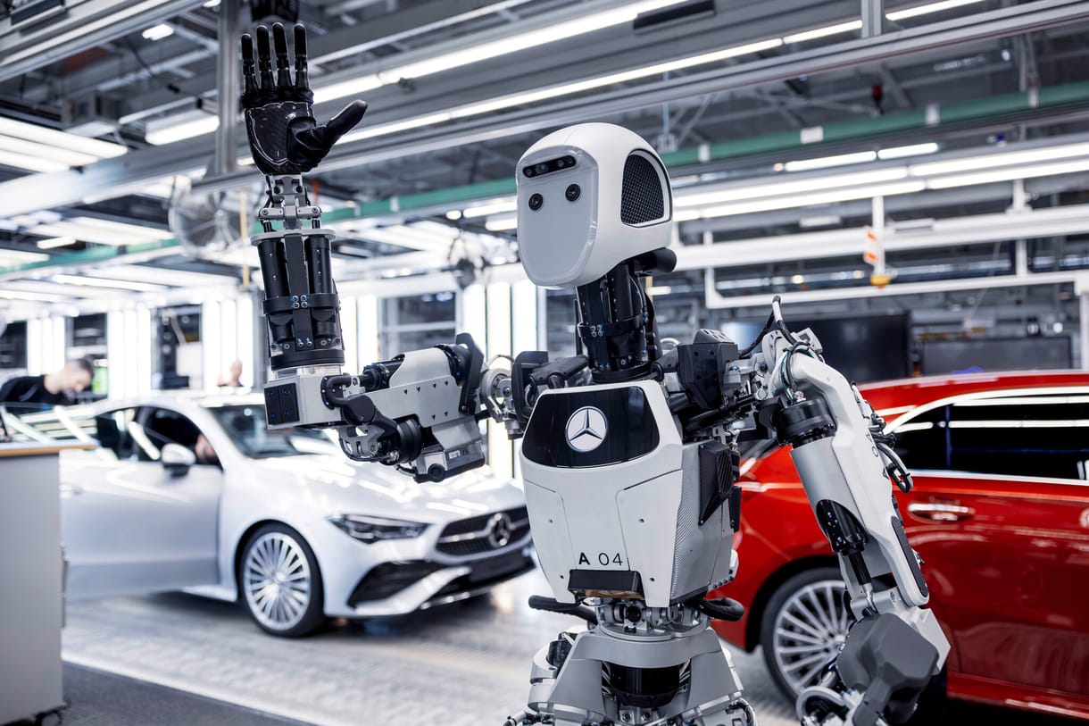 A kecskeméti Mercedesnél már megjelentek a robotmunkások