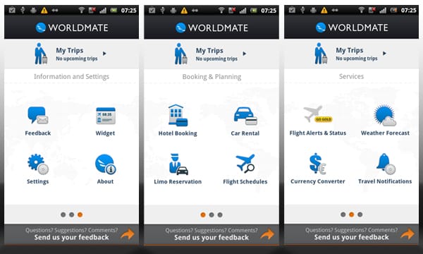 A hét Android alkalmazása: WorldMate 4 - mindent tud az utazásról