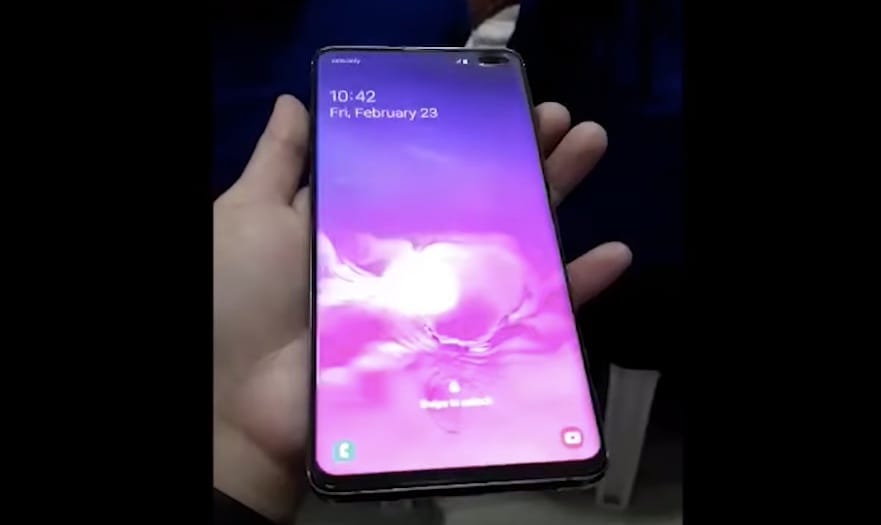 Kiszivárgott egy videó, először látni a végleges Samsung Galaxy S10+-t