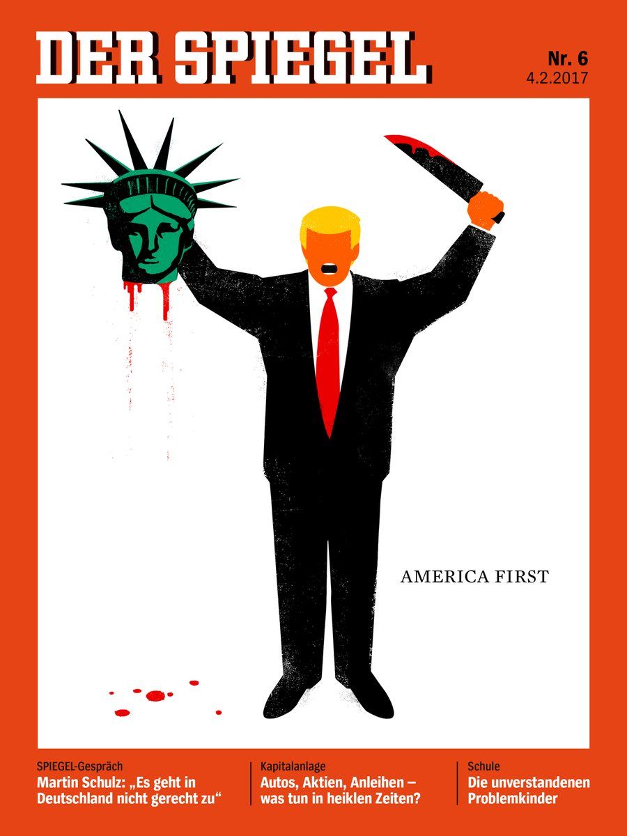 Elég erős lett a Der Spiegel címlapja
