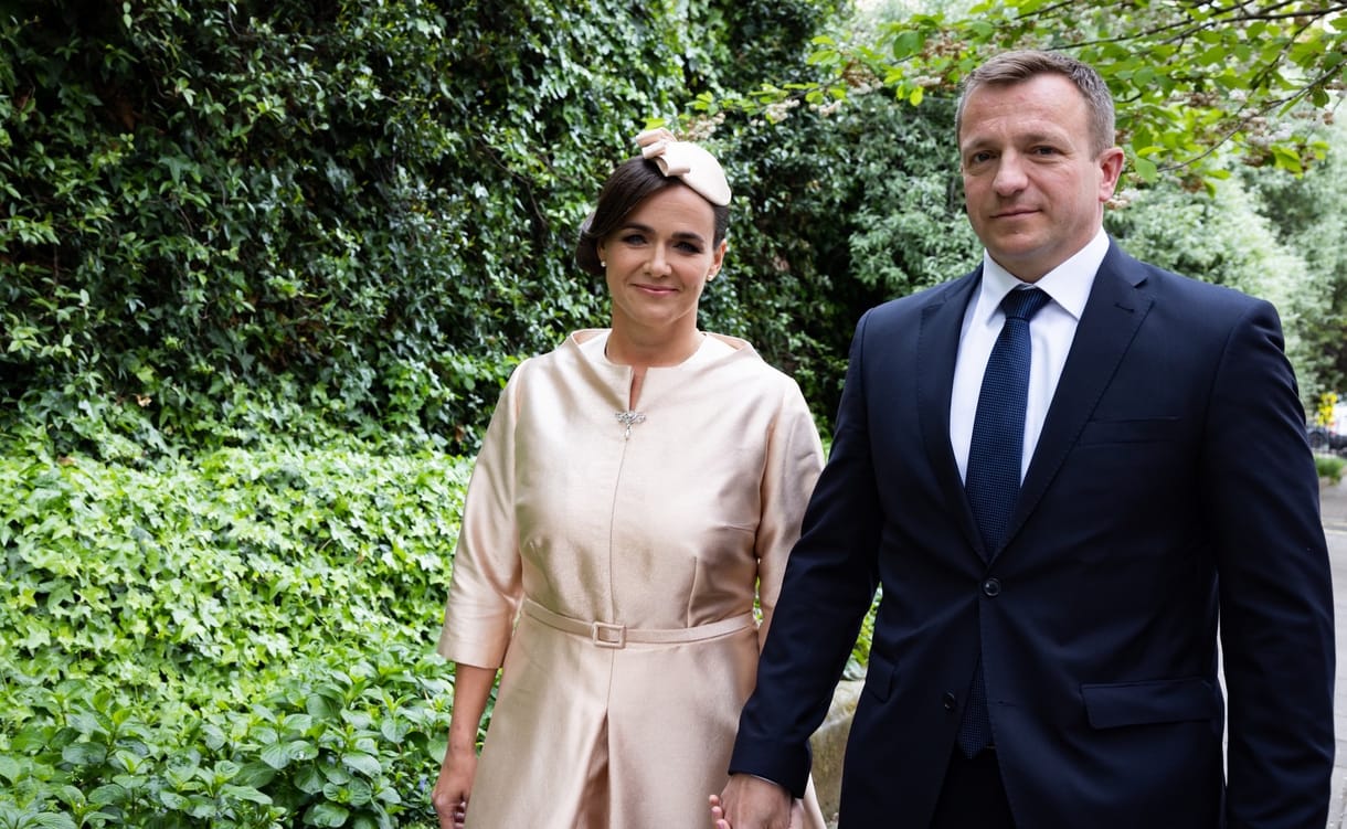 Így nézett ki Novák Katalin a Buckingham-palotában
