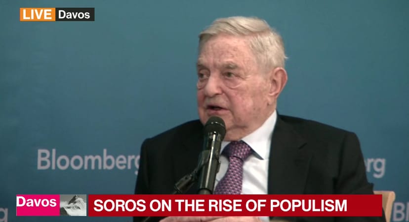 Soros György egy interjú közben üzent a magyar kormánynak