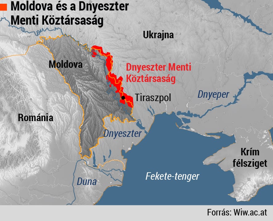 Dróntámadás érte a moldovai orosz kamuállam egyik katonai bázisát, Moszkva kavarhat a háttérben