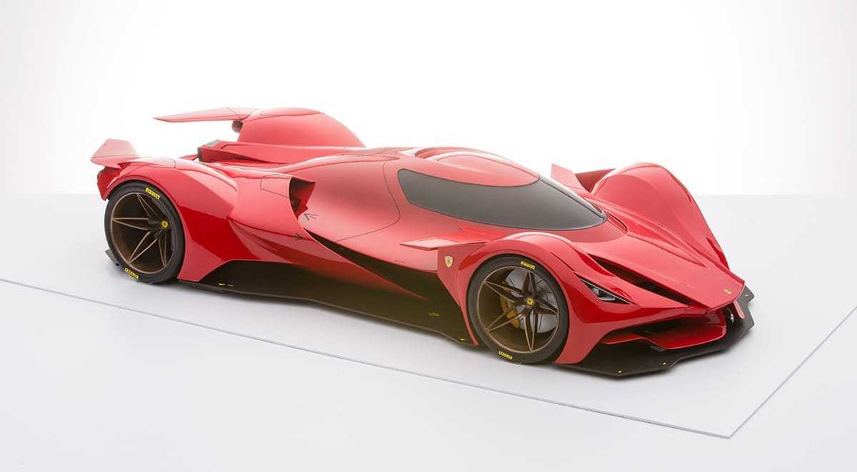 Brutálisan jól nézne ki a Le Mans-i Ferrari