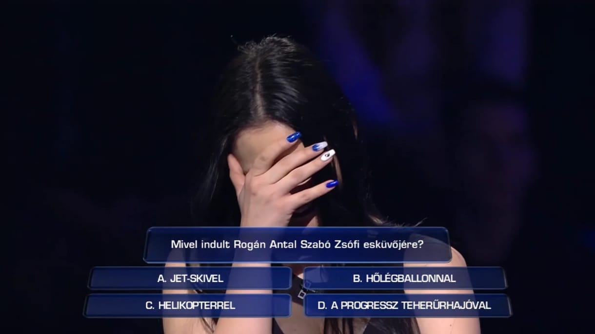 Rogán helikopterezéséről szóló kérdést kapott a játékos Sebestyén Balázs műsorában