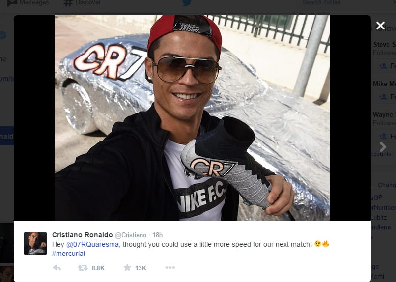 Vicces ez a C. Ronaldo – alufóliába csomagolta csapattársa kocsiját