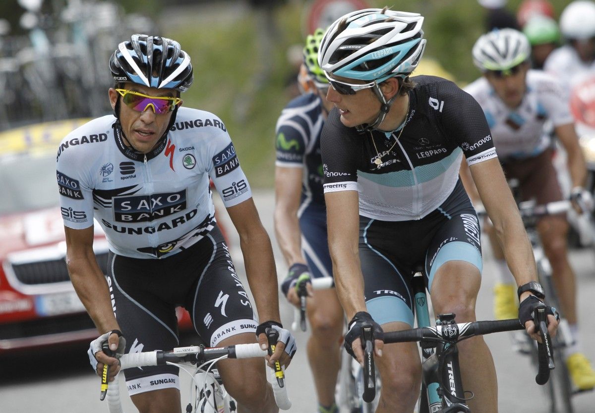 Andy Schleck ugrott az élre a Tour de France-on