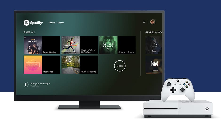 Már le is töltheti: megjelent a Spotify Xbox One-ra