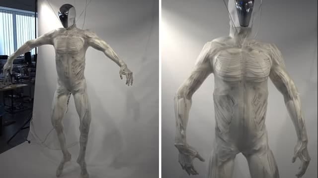 Garantáltan rémálma lesz ettől a lengyel humanoid robottól – videó
