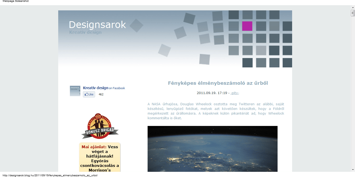 Lenyűgöző felvételek az űrből