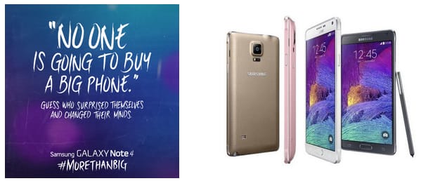 Nem mindenki lelkes: így gúnyolja az iPhone 6-ot a Samsung és a HTC