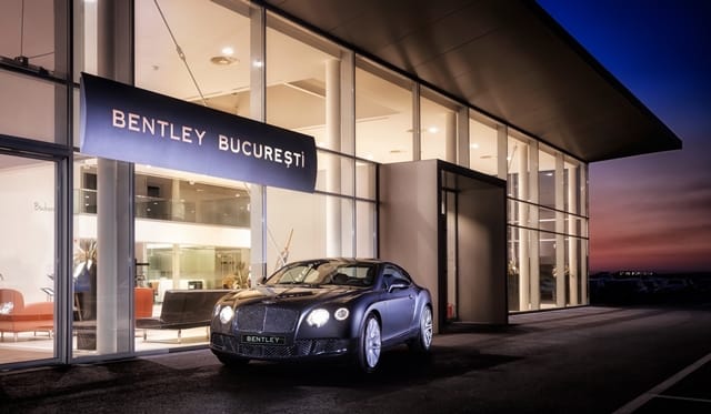 Új Bentley bemutatóterem nyílt Bukarestben