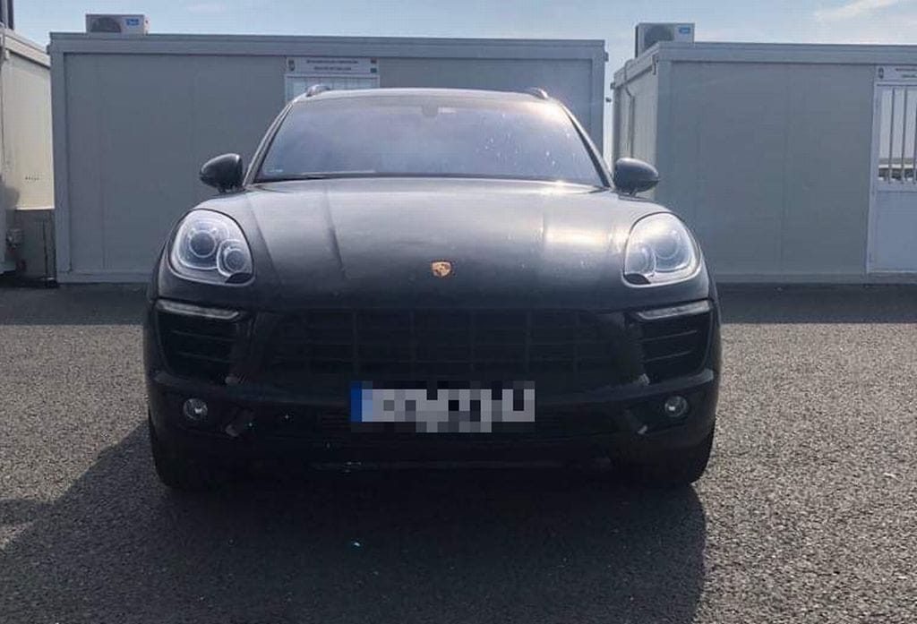 Lopott Porsche akadt fenn a határellenőrzésen