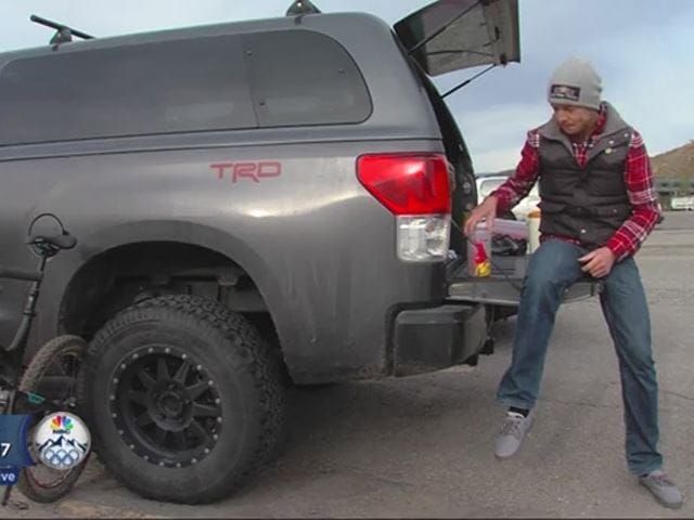 Toyota Tundrában lakott a téli olimpiára készülő snowboardos