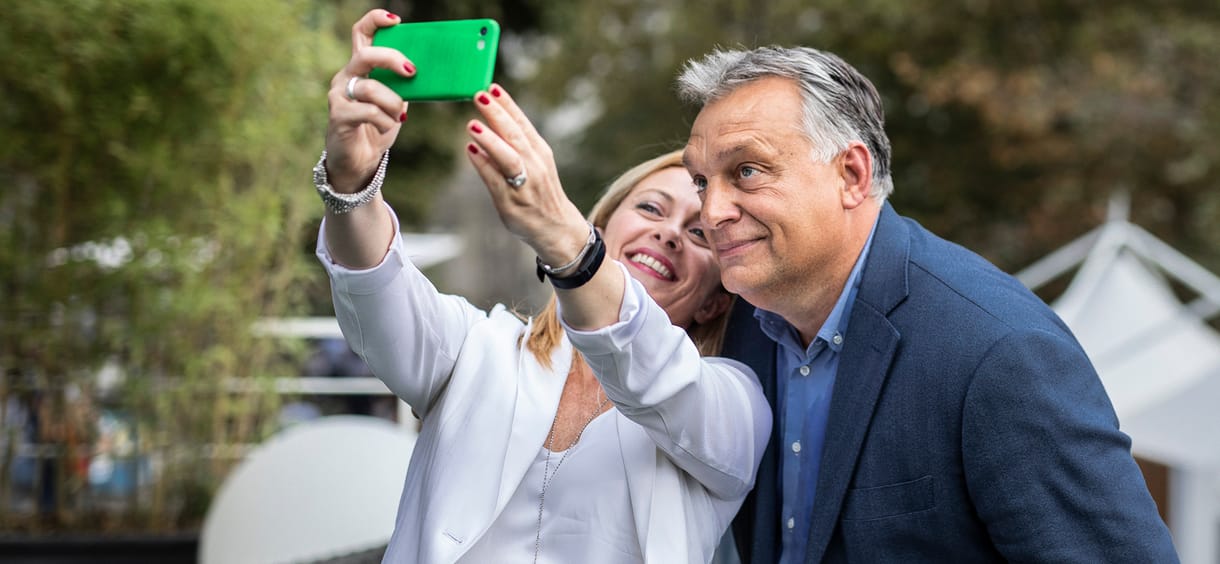 Neue Kronen Zeitung-kommentár: Orbán, Putyin és Von der Leyen befolyásolta az olasz választást