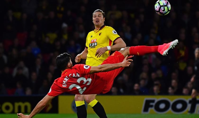 A Liverpool német légiósa az év gólját ollózta a Premier League-ben