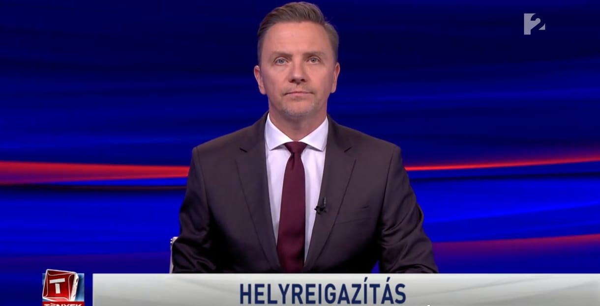 A Tényekben négy hazugság miatt olvastak be helyreigazítást