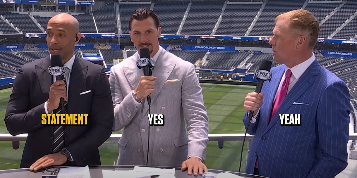 Henry és Ibrahimovic hülyét csinálnak egy amerikai válogatott focistából, és Amerika ezt imádja