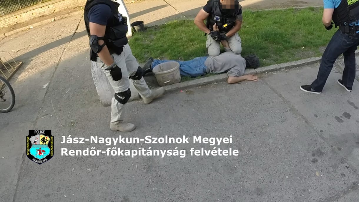 Elkapták a szolnoki nő gyilkosát – akciófilmbe illő videó
