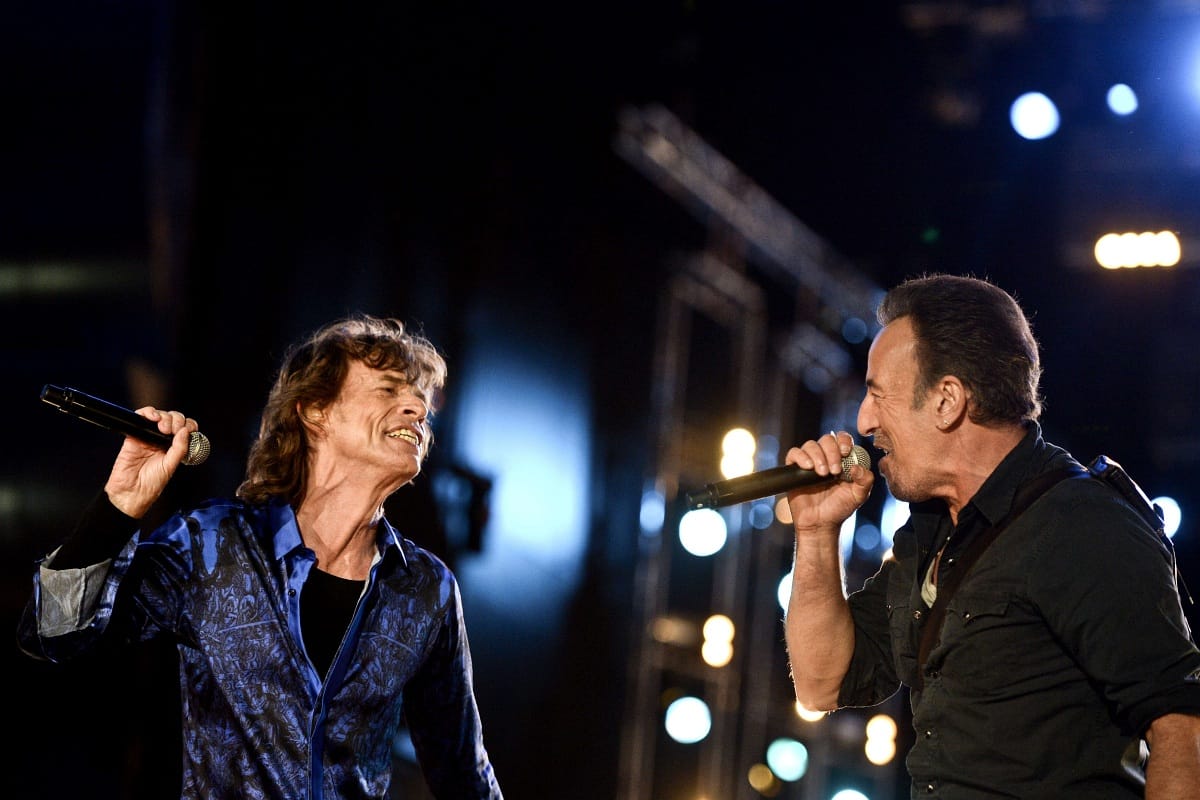 Együtt Bruce Springsteen és a Stones