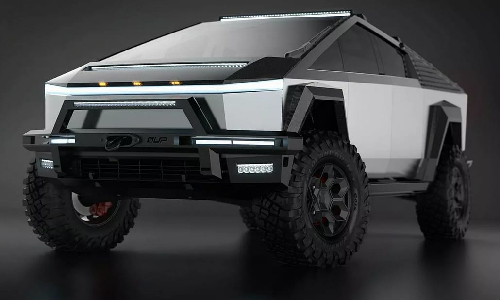 Mindig van feljebb: itt az első tuningolt Tesla Cybertruck